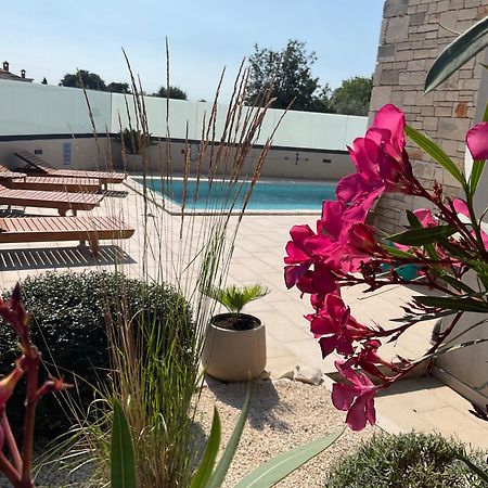 Moderne Istrische Steinvilla - 4 Sterne Mit Privatem, Beheizbaren Pool & Meerblick Kavran Εξωτερικό φωτογραφία